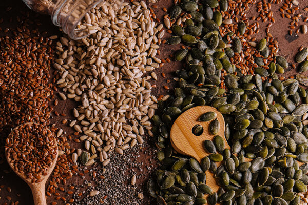 Semillas ricas en omega-3, fibras, antioxidantes y minerales